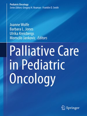 cover image of Palliative Care in Pediatric Oncology